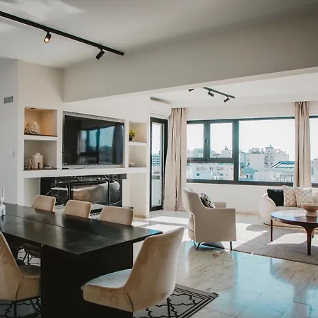 شقة Amber View Penthouse 220sqm- Overlooking Downtown ليماسول