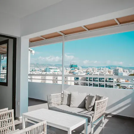 Amber View Penthouse 220sqm- Overlooking Downtown ليماسول